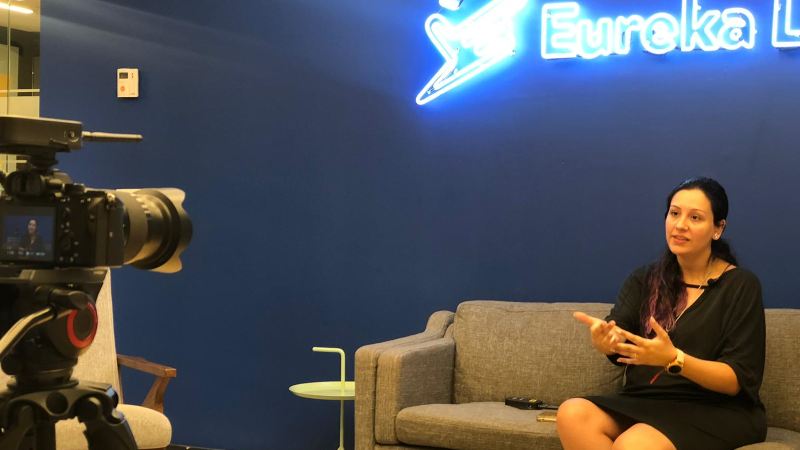 Maia Cordero en Lanzamiento Eureka Labs - Walmart thumbnail